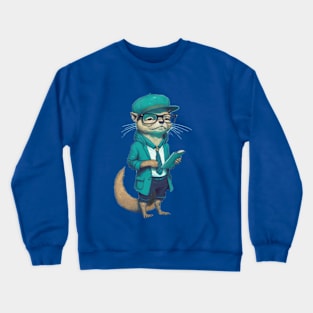 Detective Weasel Crewneck Sweatshirt